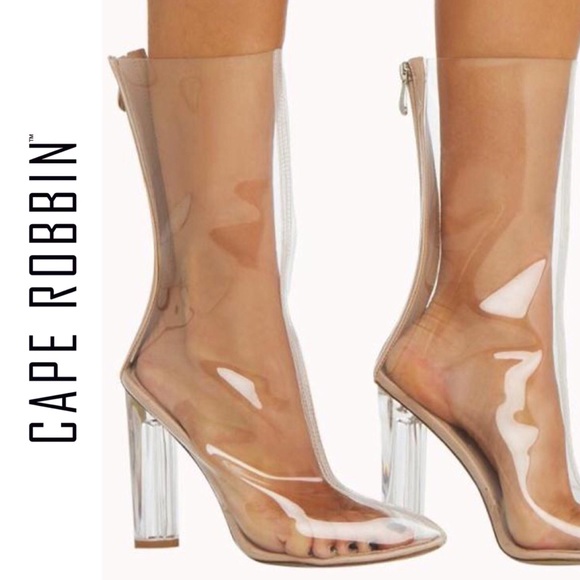 cape robbin clear boots